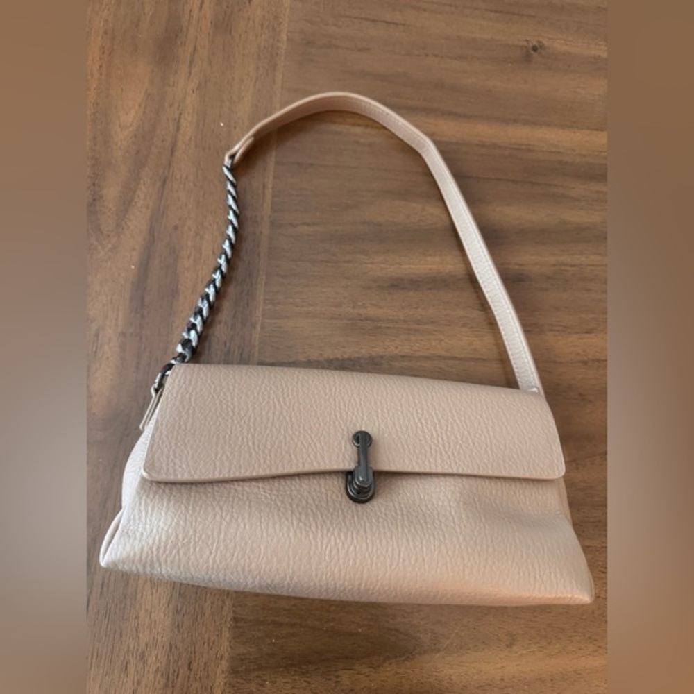 Fashion Beige Vegan Shoulder Bag